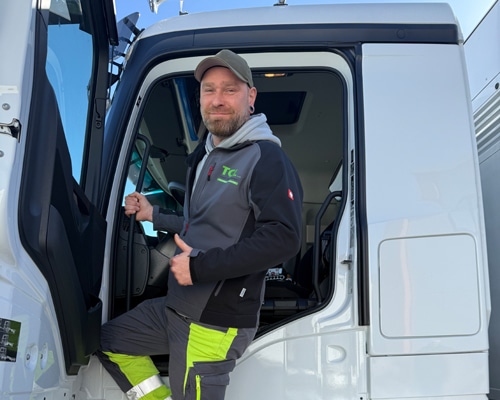 LKW-Fahrer TCL Containerdienst Leipzig